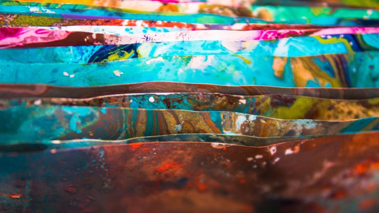 Colors and textures
